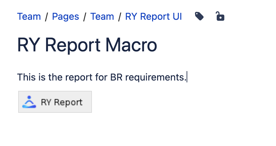 RY report macro screenshot