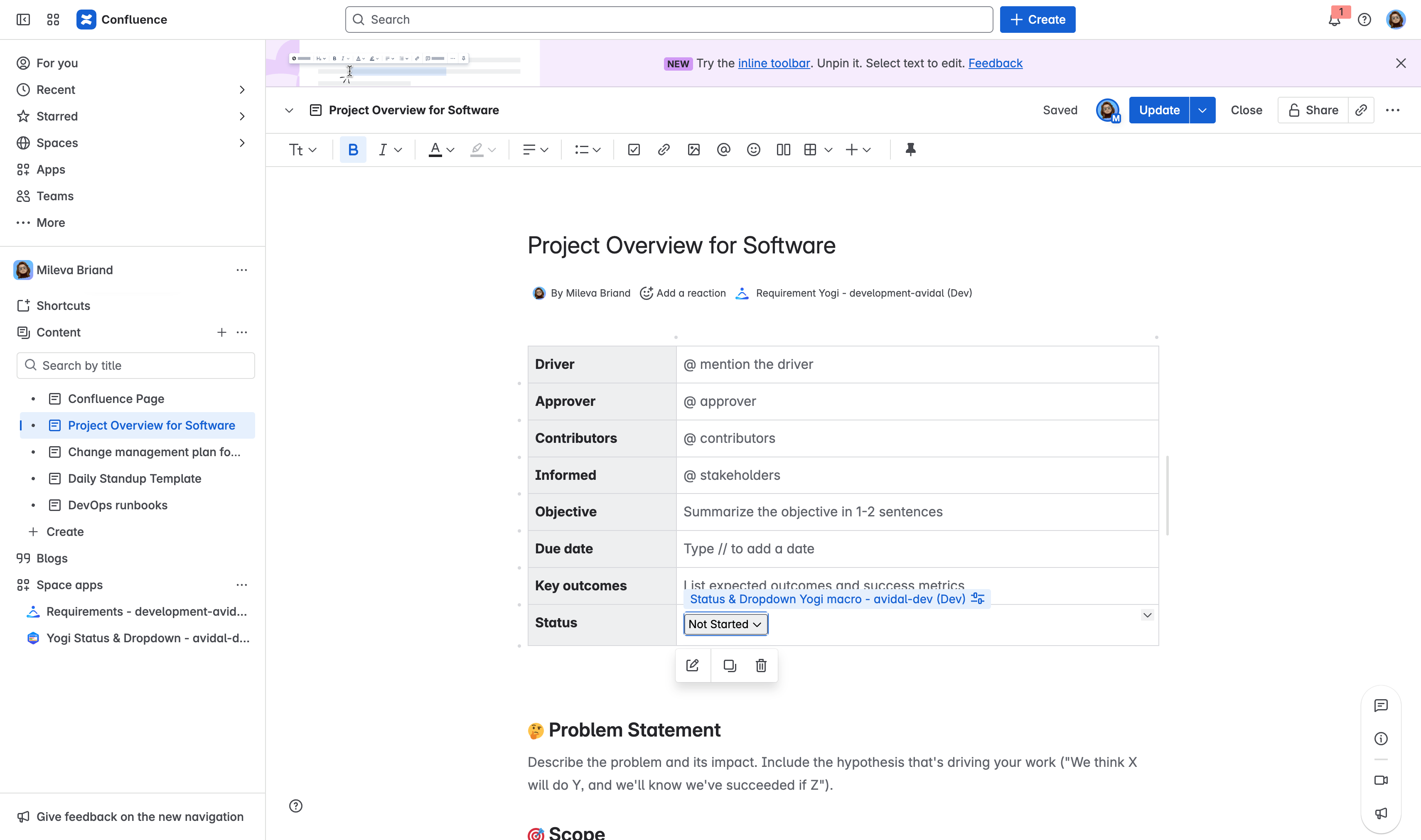 4. Dropdown macro in edit mode.png