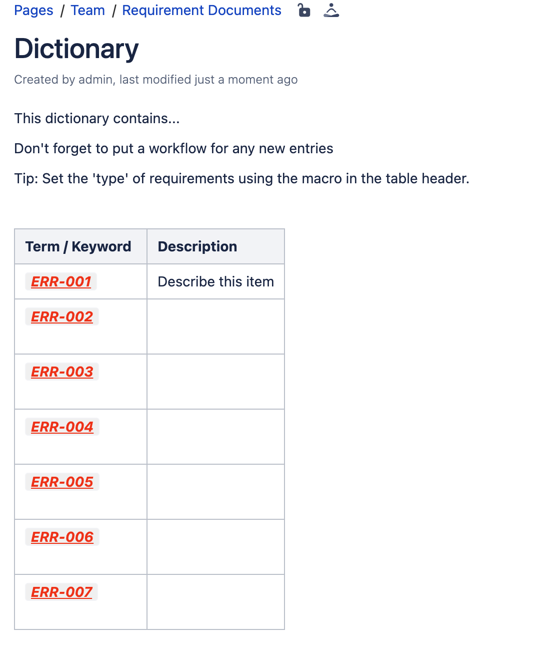 Requirement Yogi - Formatting result.png