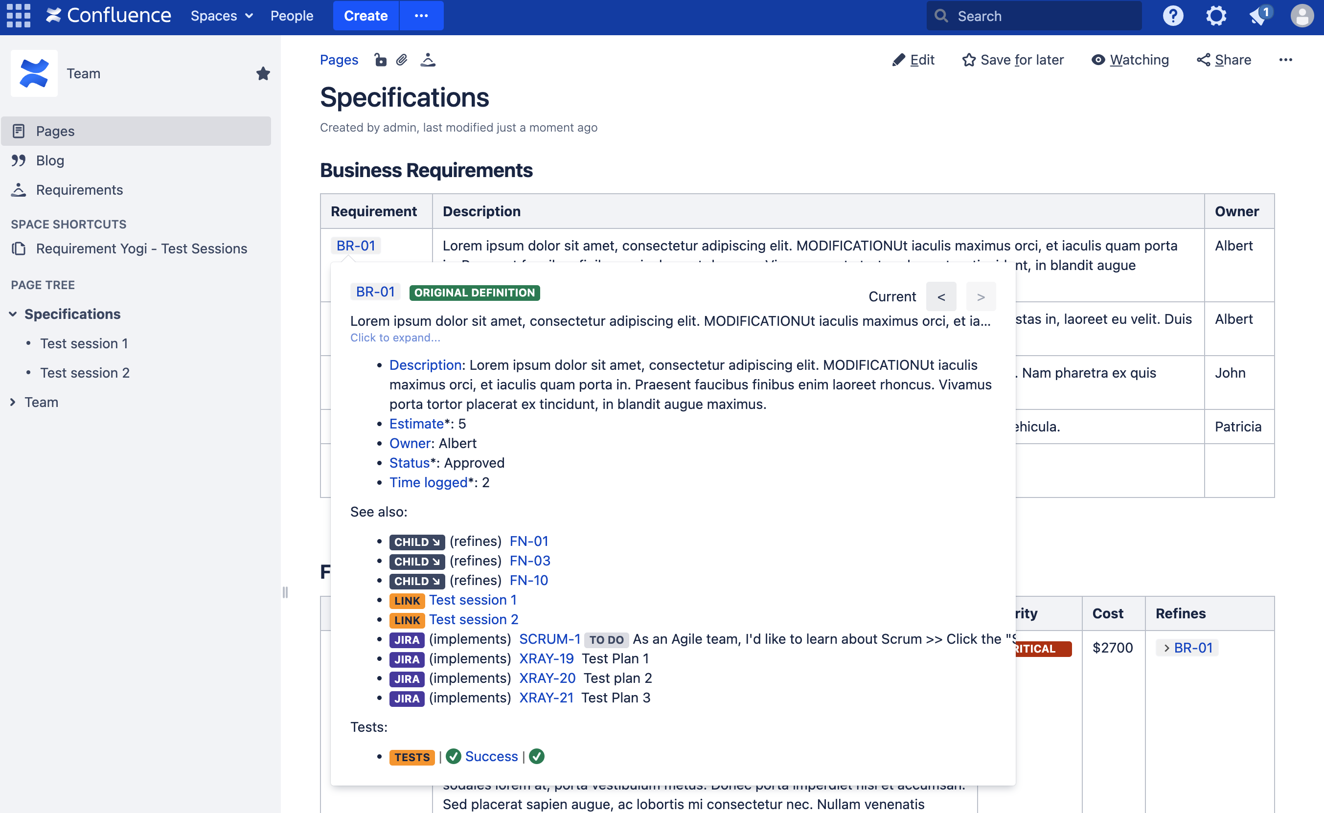 Requirement Yogi macro popup.png